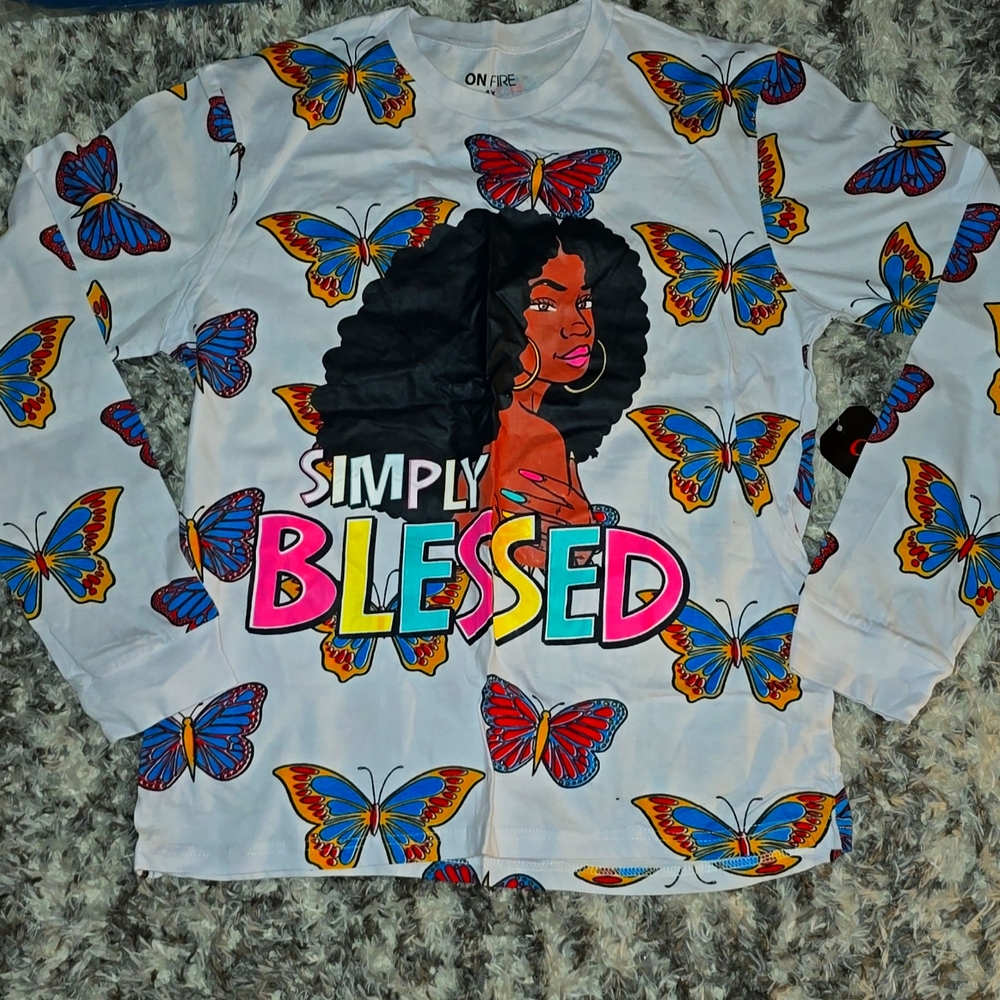 Long sleeve quote t shirt